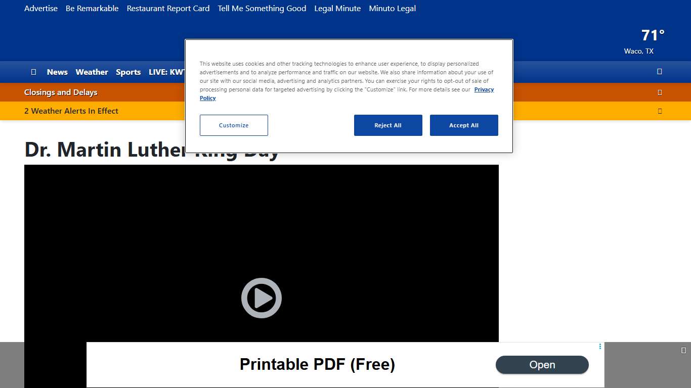 Dr. Martin Luther King Day