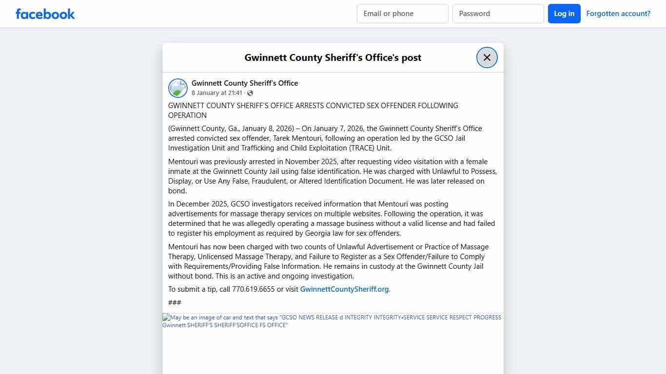GWINNETT COUNTY... - Gwinnett County Sheriff's Office | Facebook